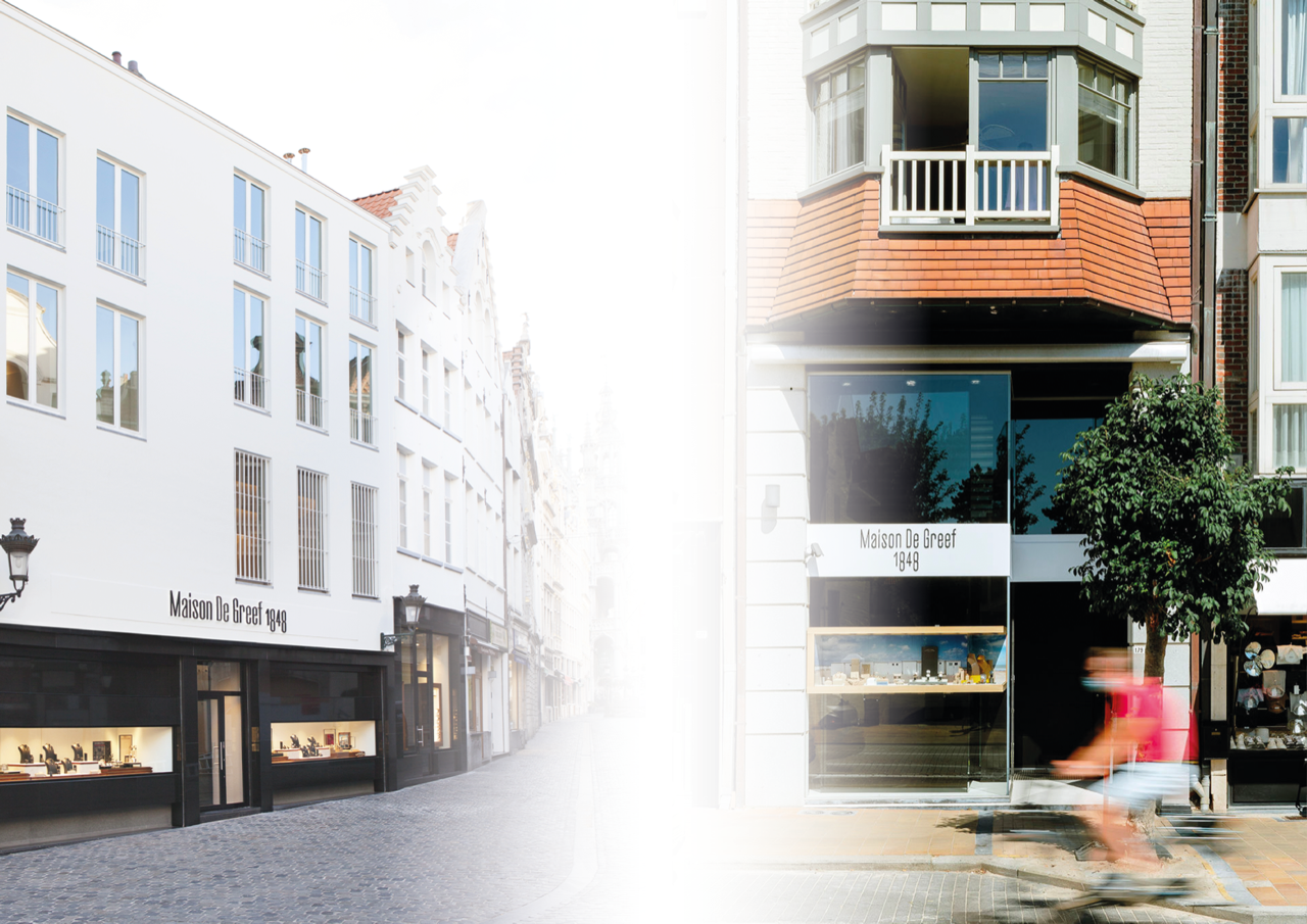 The boutiques of Maison De Greef