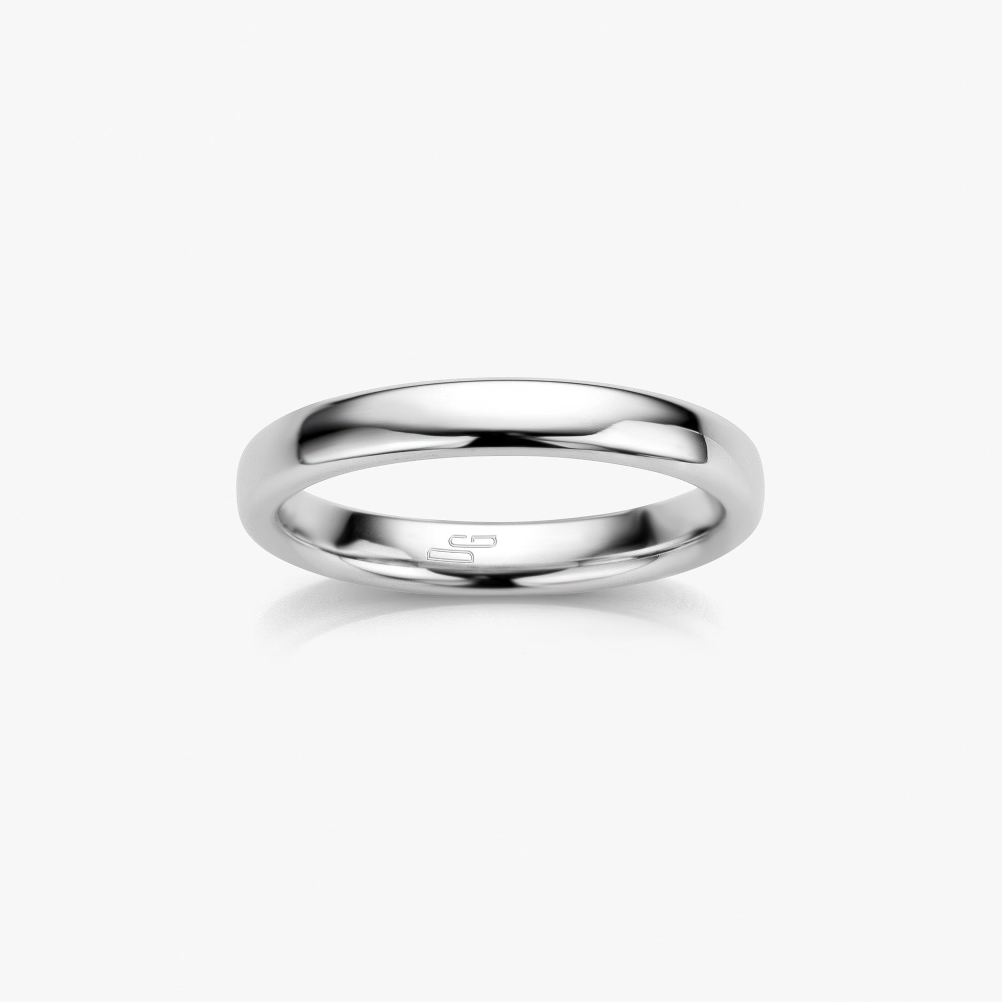 Yellow gold wedding ring model Harmony (30mm) made by Atelier Wittmann