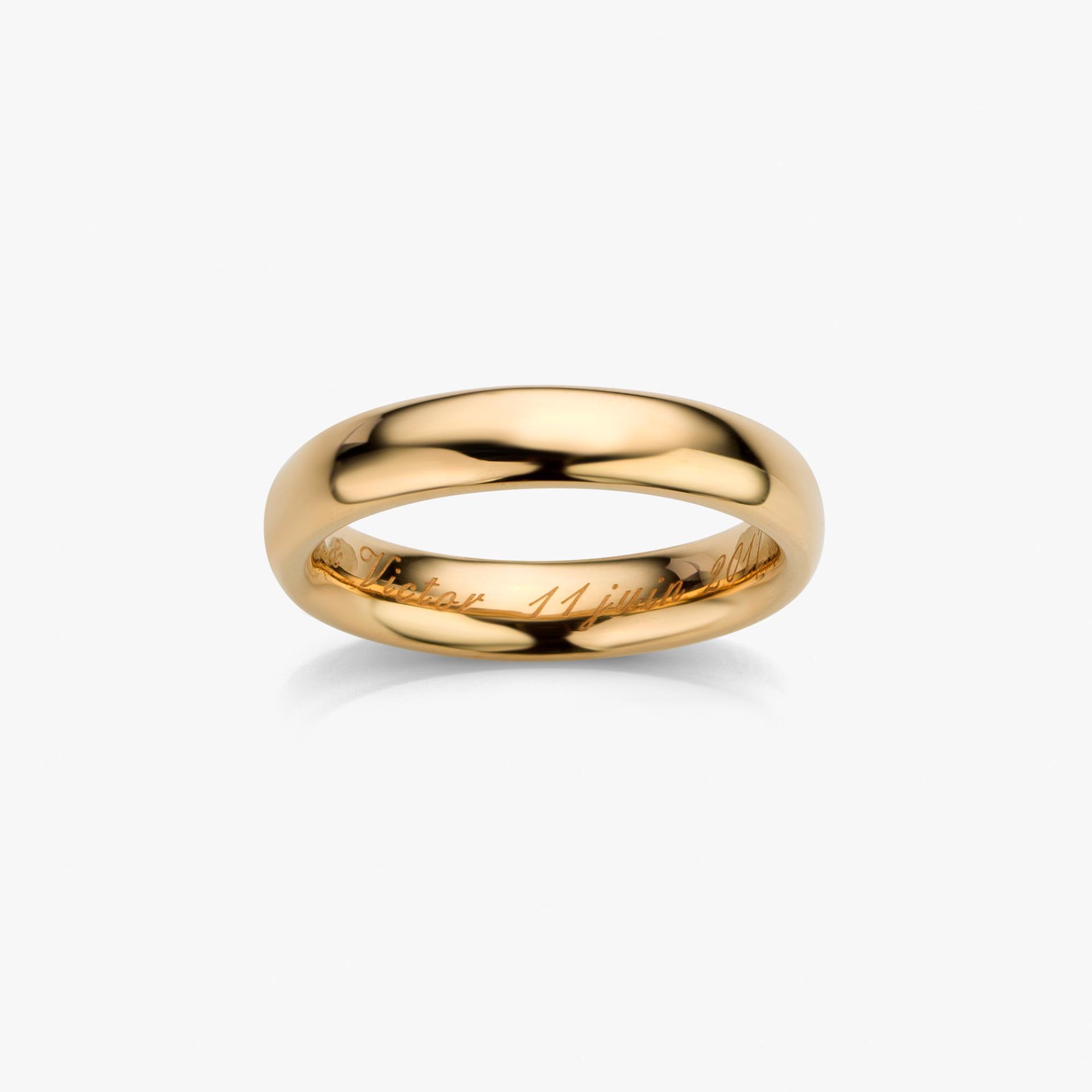 Wedding ring model Harmony made by Maison De Greef