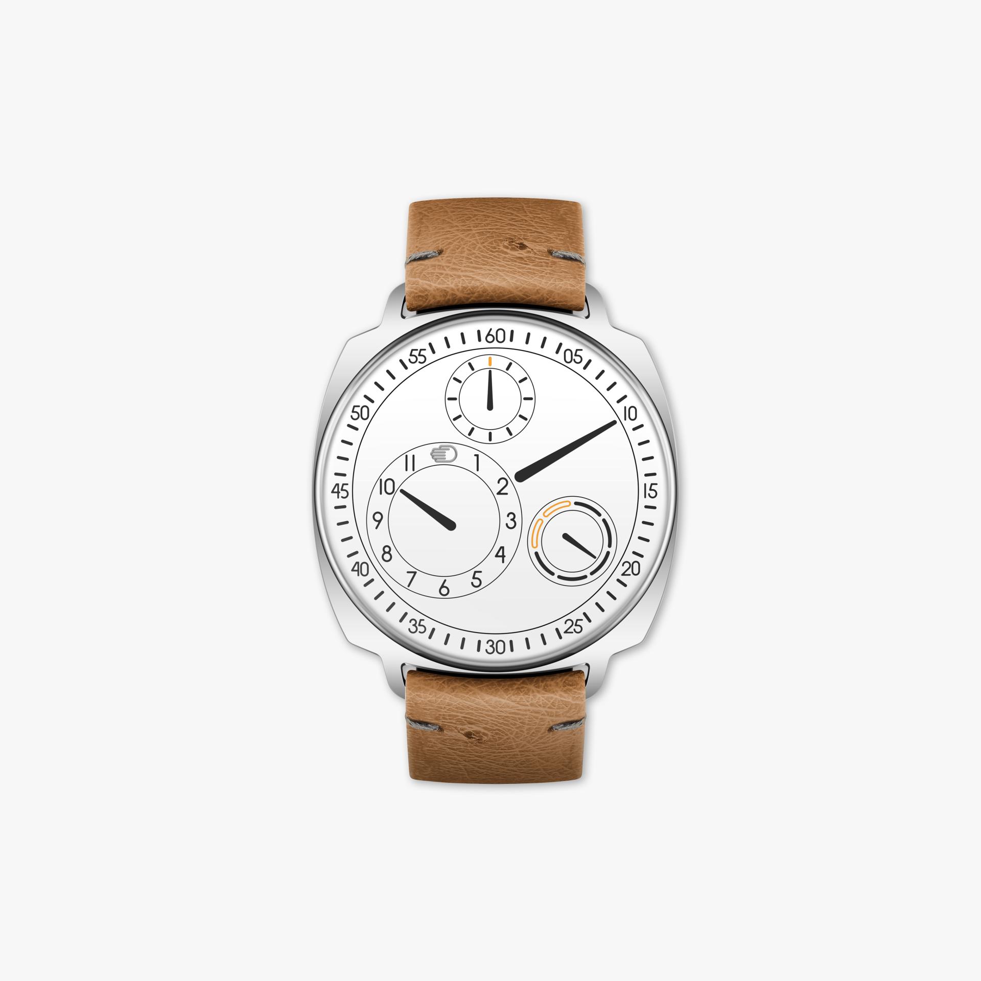 Type 1² Squared White made by Ressence