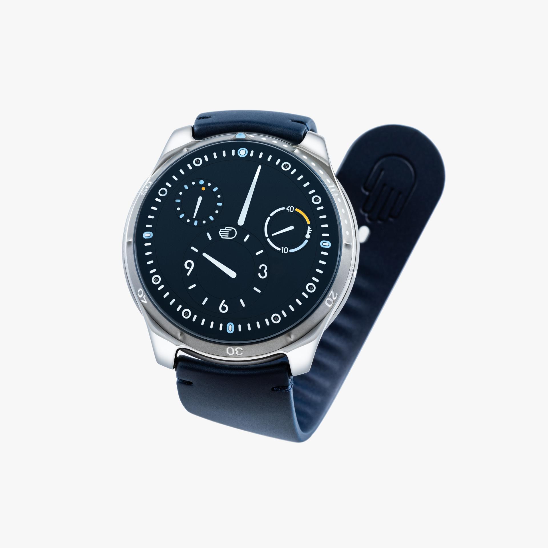 Type 5 Night Blue made by Ressence